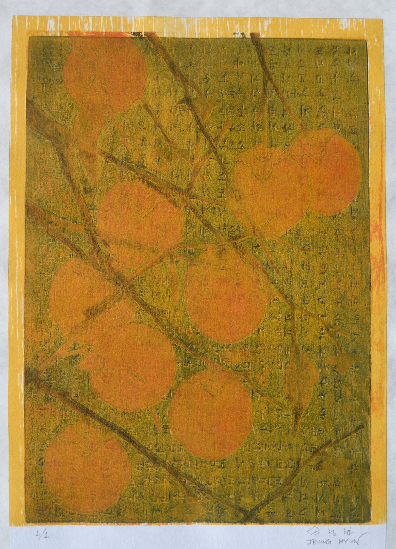 정현_Kaki (감나무)